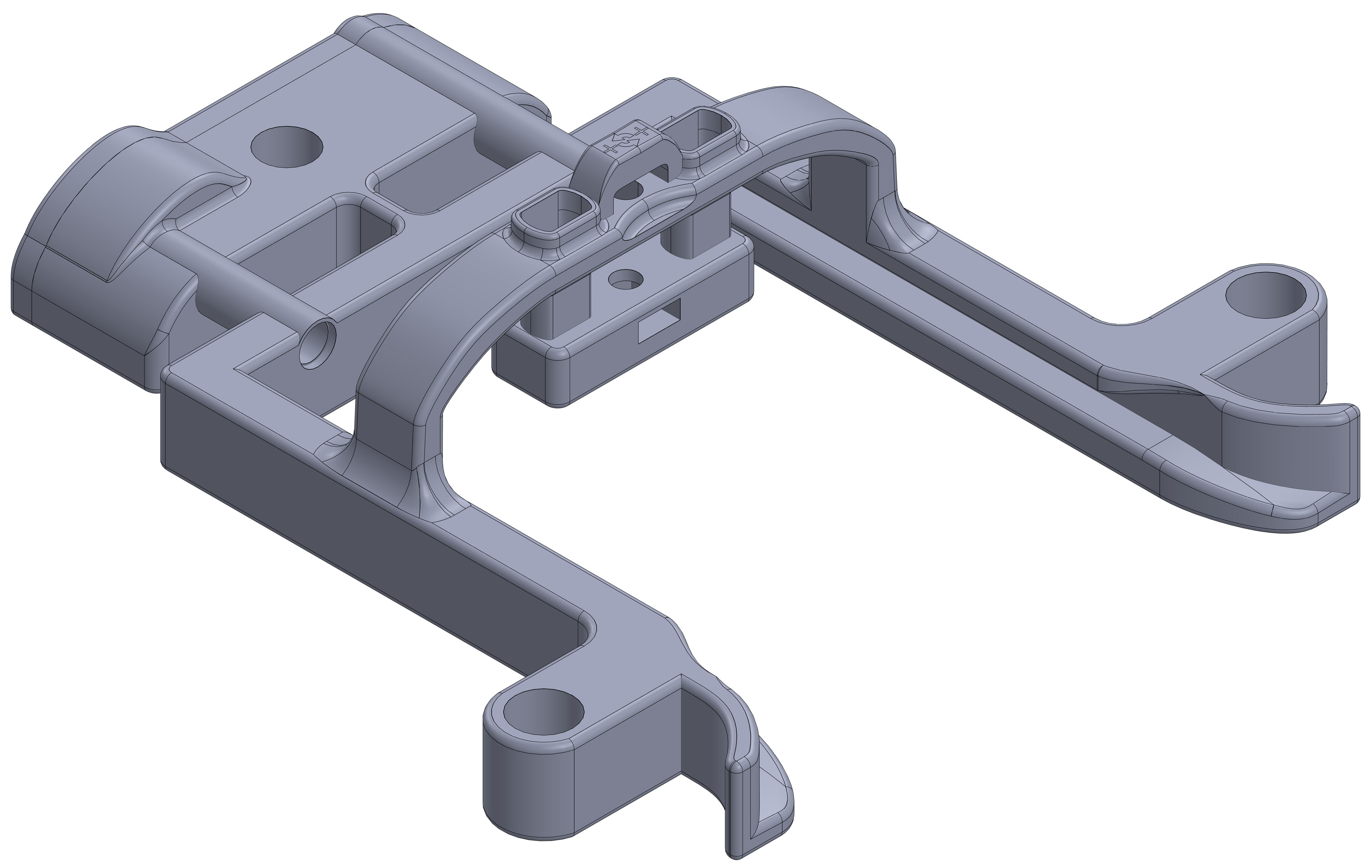 CAD assembly of the universal demagnetizing fixture